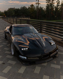 C5 Corvette Modernized Black-out Emblems - OUT OF STOCK! V2 COMING JAN 2026
