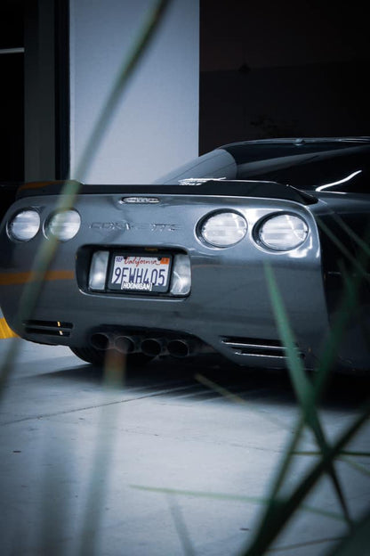 C5 Clear Tail Light Lenses - NON-YELLOWING! - IN STOCK!