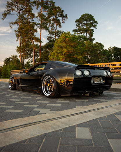 C5 Clear Tail Light Lenses - NON-YELLOWING! - IN STOCK!