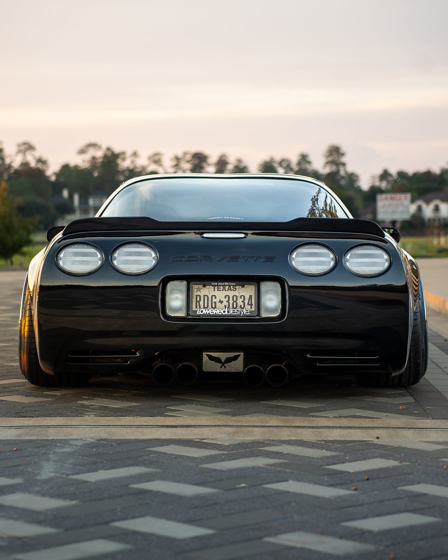 C5 Clear Tail Light Lenses - NON-YELLOWING! - IN STOCK!