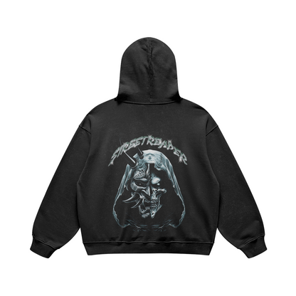 Retro Street Reaper Hoodie - ULTRA Heavyweight – Lucky Garage USA Retro Street Reaper Hoodie - ULTRA Heavyweight – Lucky Garage USA