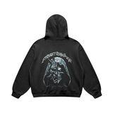 Retro Street Reaper Hoodie - ULTRA Heavyweight