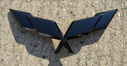 C5 Corvette Modernized Black-out Emblems V2
