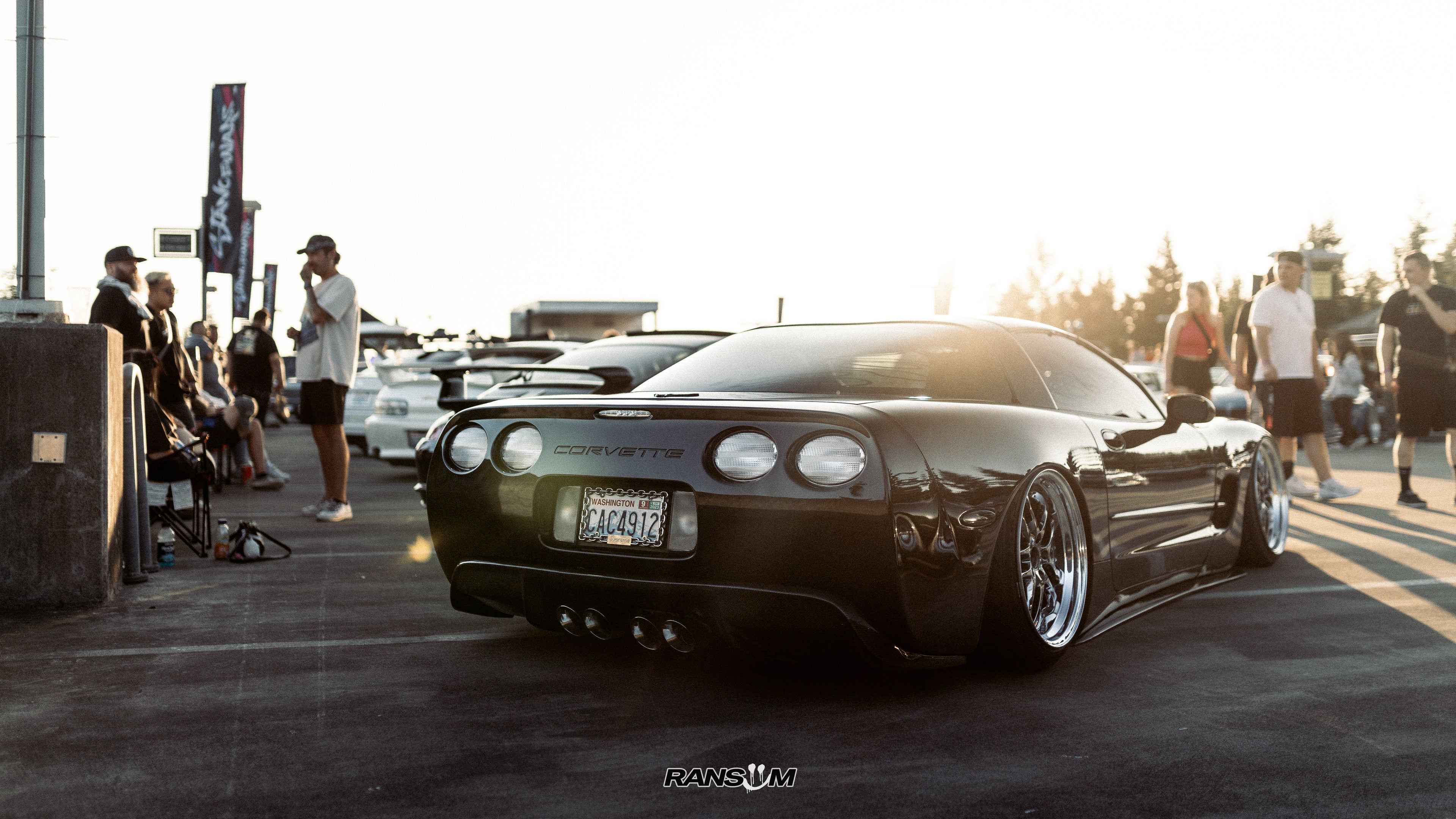 C5 Clear Tail Light Lenses - NON-YELLOWING! - IN STOCK!